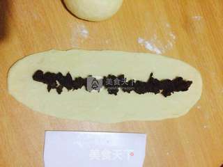 圣诞花环面包的做法步骤:4