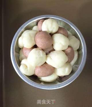 花生仁足球面包的做法步骤:16
