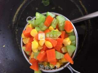 简单色拉面包的做法步骤:8