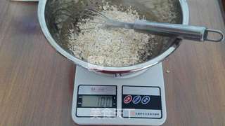 低油低糖无黄油版 黑芝麻燕麦高纤饼干的做法步骤:4