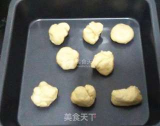 双色挤挤小熊面包的做法步骤:10