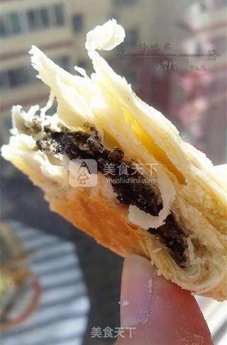 黑芝麻蜂蜜酥饼的做法步骤:20