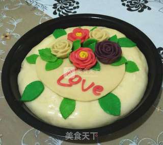 生日面包的做法步骤:27