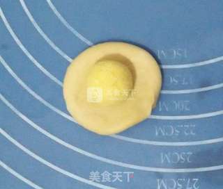 双色挤挤小熊面包的做法步骤:11