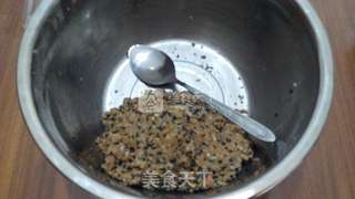 低油低糖无黄油版 黑芝麻燕麦高纤饼干的做法步骤:7