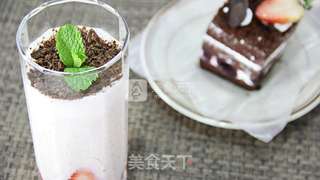 草莓雪梨smoothie的做法步骤:4