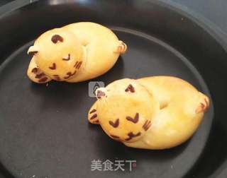 小懒猫椰蓉面包的做法步骤:22