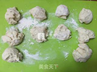 玫瑰花馒头的做法步骤:4