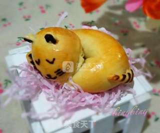 小懒猫椰蓉面包的做法步骤:23