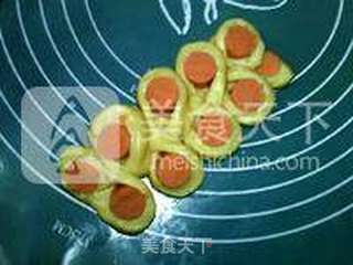 香肠面包的做法步骤:14