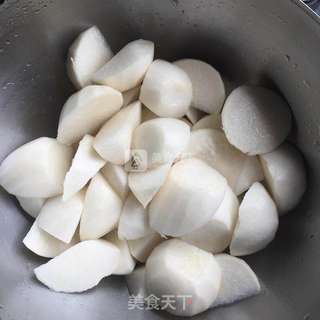 炖萝卜的做法步骤:2