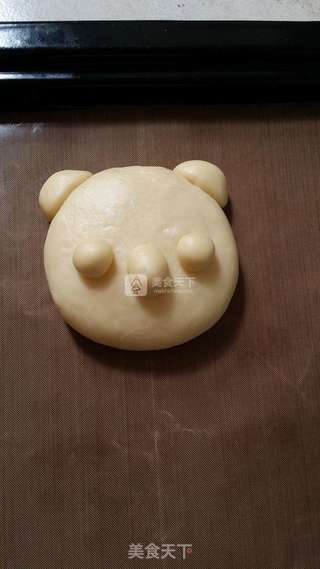 小熊面包的做法步骤:5