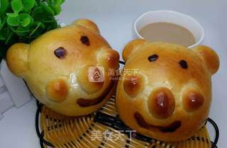小熊面包的做法步骤:8