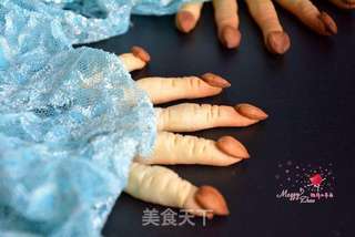 万圣节女巫的手指的做法步骤:14