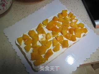 芒果奶油蛋糕的做法步骤:12