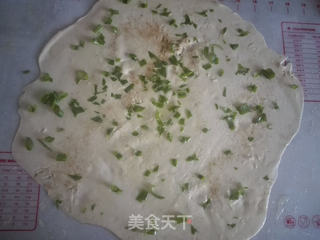 老式葱油饼的做法步骤:8