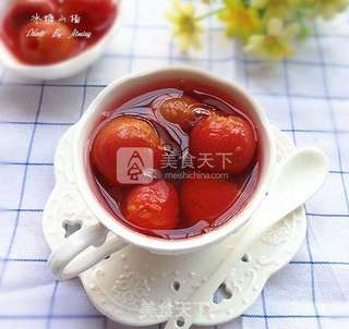 冰糖山楂---一道酸甜开胃的小食的做法步骤:8