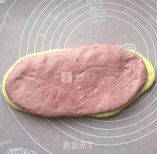 紫薯双色吐司的做法步骤:8