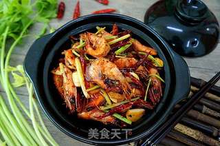 麻辣大虾的做法步骤:13
