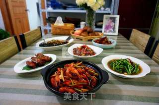 麻辣大虾的做法步骤:19