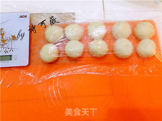 火腿沙拉芝士面包的做法步骤:5