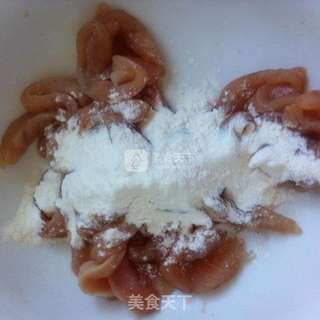 炸鸡柳的做法步骤:4