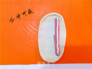 火腿沙拉芝士面包的做法步骤:6