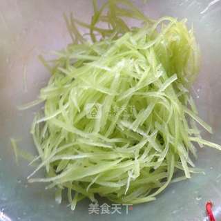 浇汁拌菜的做法步骤:2