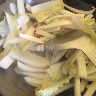 醋溜大白菜的做法步骤:5