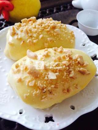 酥香果仁面包(有水果哦)的做法步骤:12