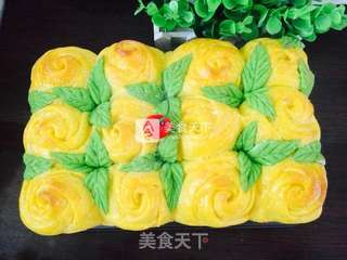 挤挤玫瑰花果仁面包的做法步骤:18