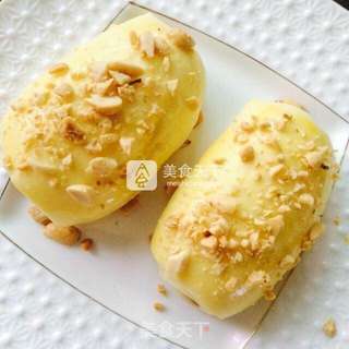 酥香果仁面包(有水果哦)的做法步骤:13