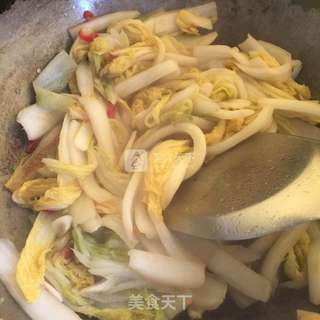 醋溜大白菜的做法步骤:10