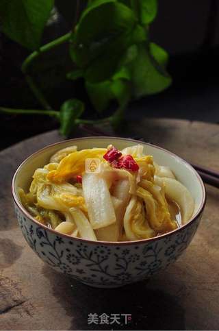 醋溜大白菜的做法步骤:13
