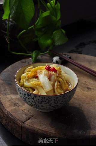 醋溜大白菜的做法步骤:12
