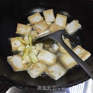 照烧老豆腐的做法步骤:6