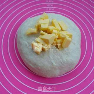 椰香绿豆馅餐包的做法步骤:8