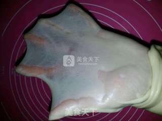 椰香绿豆馅餐包的做法步骤:9