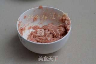 青椒酿肉的做法步骤:2