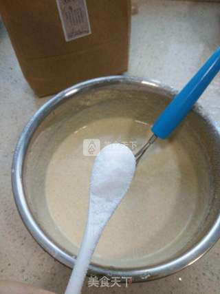 麸皮玉米蛋卷的做法步骤:4