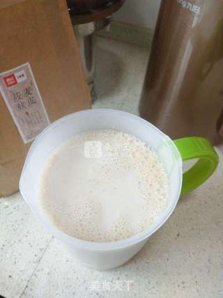 麸皮松仁花生浆的做法步骤:6