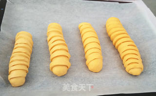 南瓜毛毛虫面包的做法步骤:19