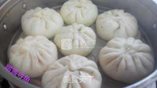 茴香鸡蛋包子的做法步骤:11