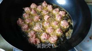 炸肉圆的做法步骤:7