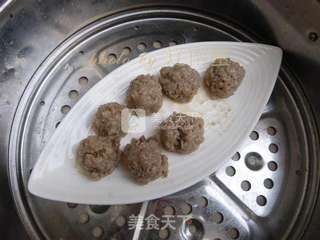 莲藕肉丸的做法步骤:9