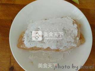 芝士爆浆鸡排的做法步骤:8