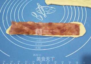 培根麦穗面包的做法步骤:13