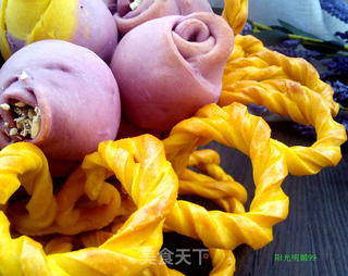 花篮干果面包的做法步骤:30