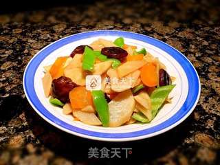素炒山药的做法步骤:8