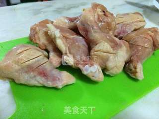 小鸡伴玉米的做法步骤:2